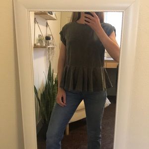 Nordstrom Peplum Top